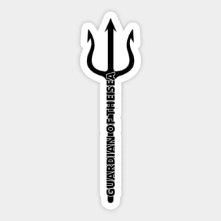 Guardian of the Sea - Trident Sticker